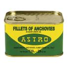 ANCHOVY ANCHOVIES FILLETS IN OIL 730G ASTRO