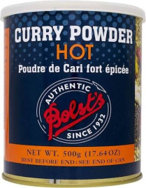 BOLSTS HOT CURRY POWDER 500G