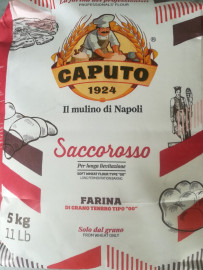 5KG PIZZA FLOUR BY CAPUTO 00 SACCOROSSO PIZZA FLOUR RED PIZZA CRUST