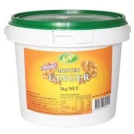 1KG MINCED CRUSHED GINGER