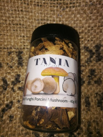 DRIED PORCINI MUSHROOMS FUNGHI TANIA 40G