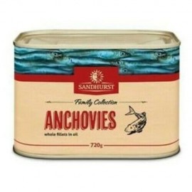 ANCHOVIES WHOLE FILLETS IN OIL 720G