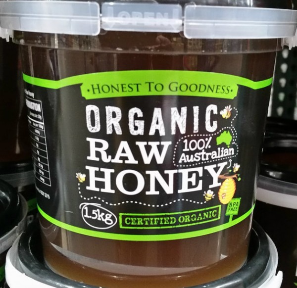 ORGANIC RAW AUSTRALIAN HONEY 1.5KG NUTSANDSPICES