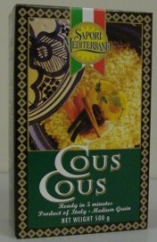 COUS COUS MEDIUM GRAIN Italy 500g