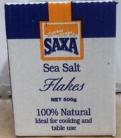 SAXA SEA SALT FLAKES 500g